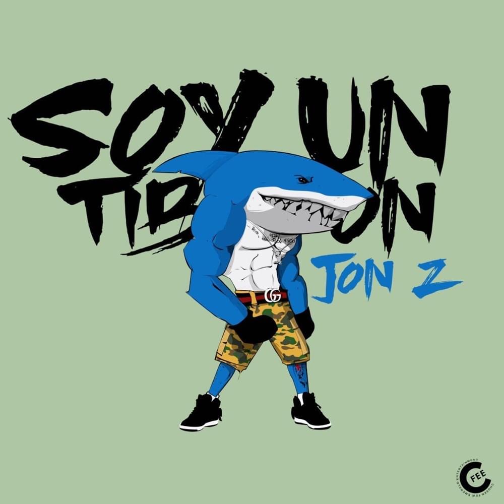 Album cover art for "Soy Un Tiburón" by Jon Z