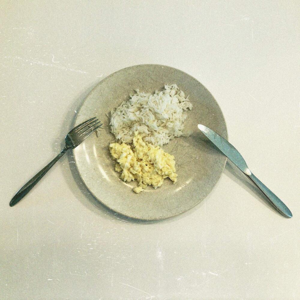 Album cover art for "Ägg och ris" by Fronda