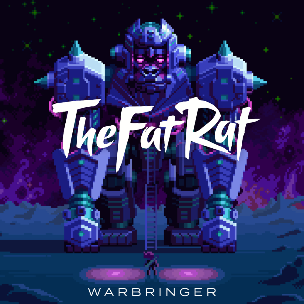 Album cover art for "Warbringer" by TheFatRat & Lindsey Stirling
