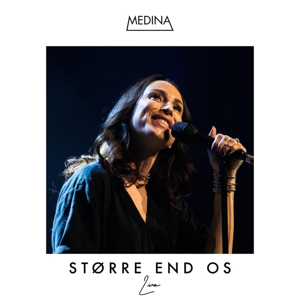 Album cover art for "Større End Os (Live)" by Medina (DNK)