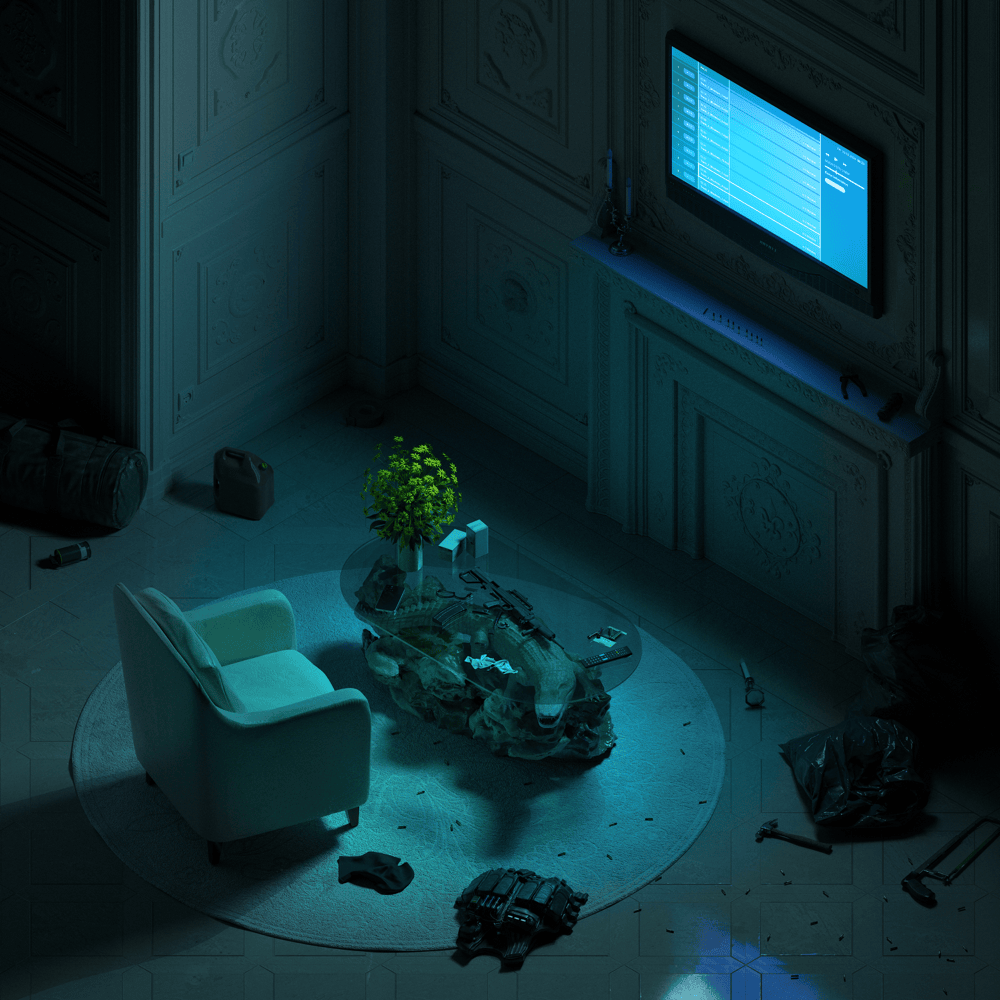Album cover art for "blei" by Haiyti