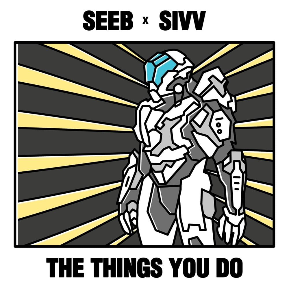 Album cover art for "The Things You Do" by Seeb