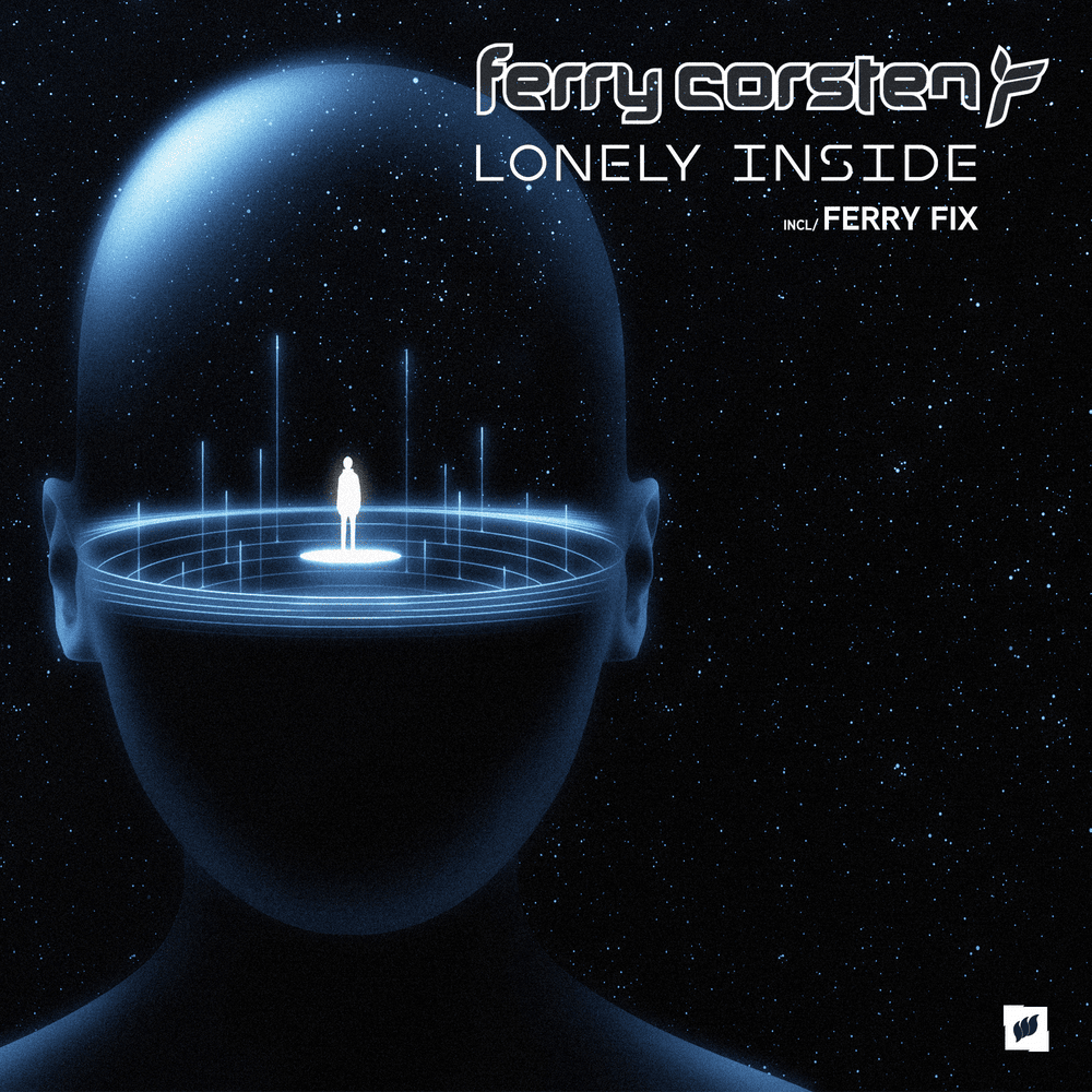 Album cover art for "Lonely Inside" by Ferry Corsten