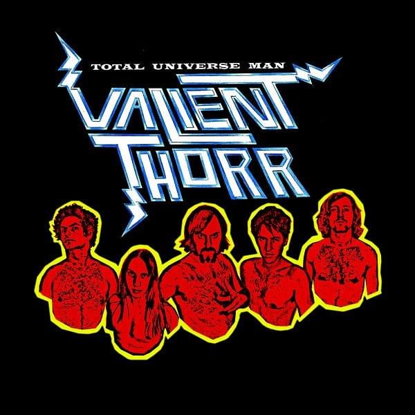 Album cover art for "Man Behind the Curtain" by Valient Thorr