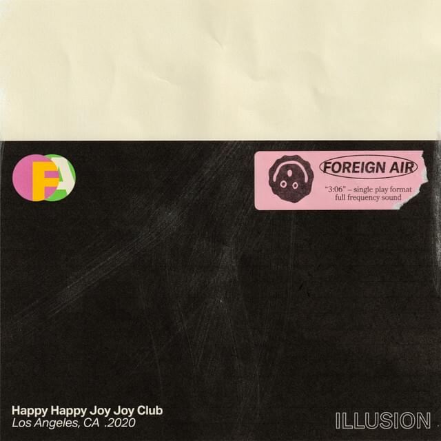 Album cover art for "Illusion" by Foreign Air