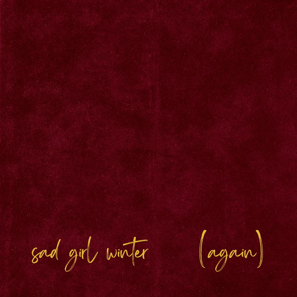 Album cover art for "sad girl winter (again)" by VICTORIA (BGR)