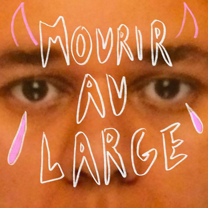 Album cover art for "Mourir au large (sunset version)" by Safia Nolin
