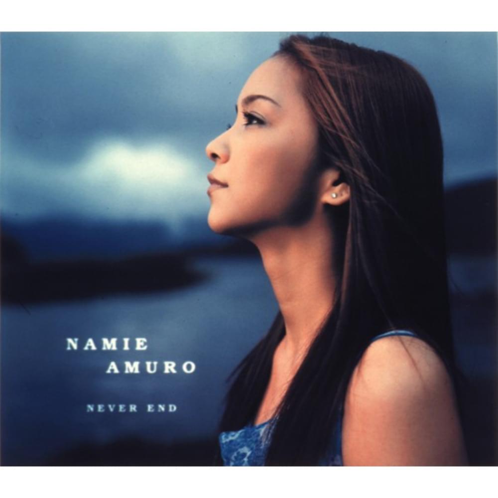 Album cover art for "NEVER END" by 安室奈美恵 (Namie Amuro)