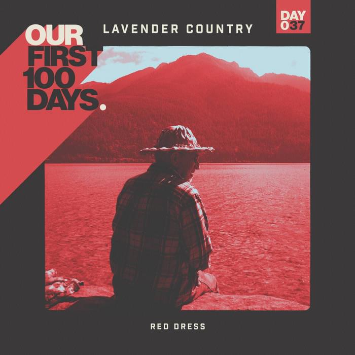 Album cover art for "Red Dress" by Lavender Country