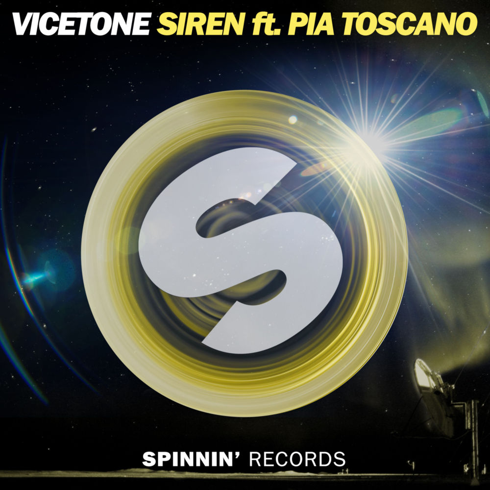 Album cover art for "Siren" by Vicetone & Pia Toscano