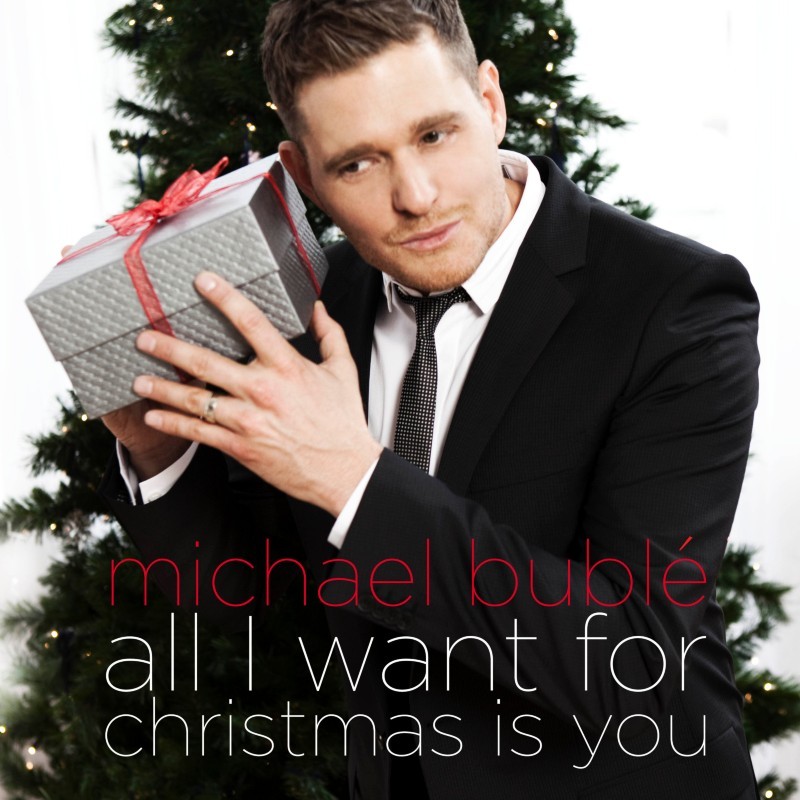Album cover art for "All I Want for Christmas Is You" by Michael Bublé