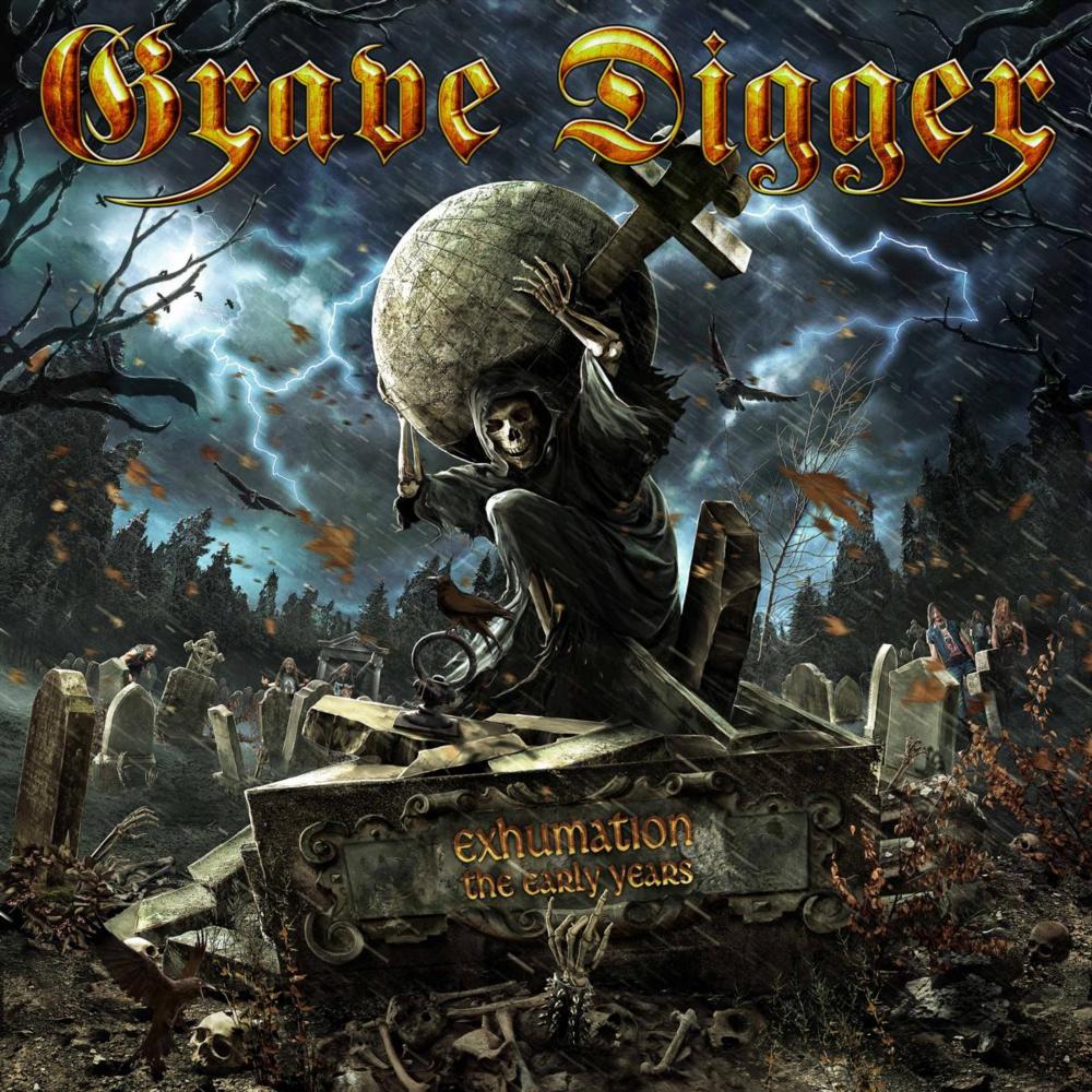 Album cover art for "Witch Hunter" by Grave Digger