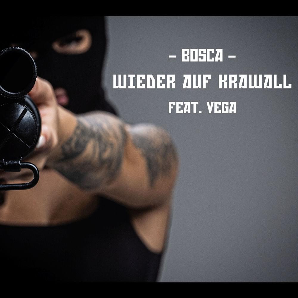 Album cover art for "Wieder auf Krawall" by Bosca & Vega