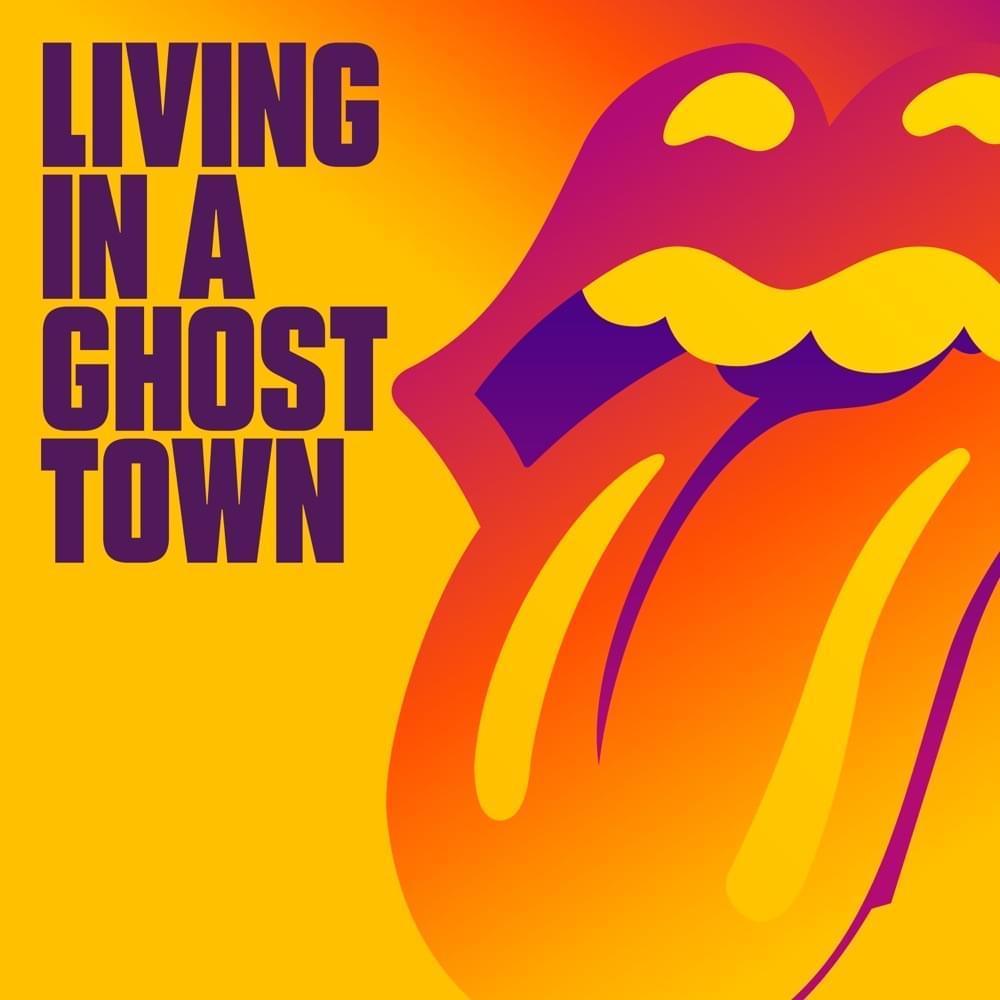 Album cover art for "Living in a Ghost Town" by Bravo Hits