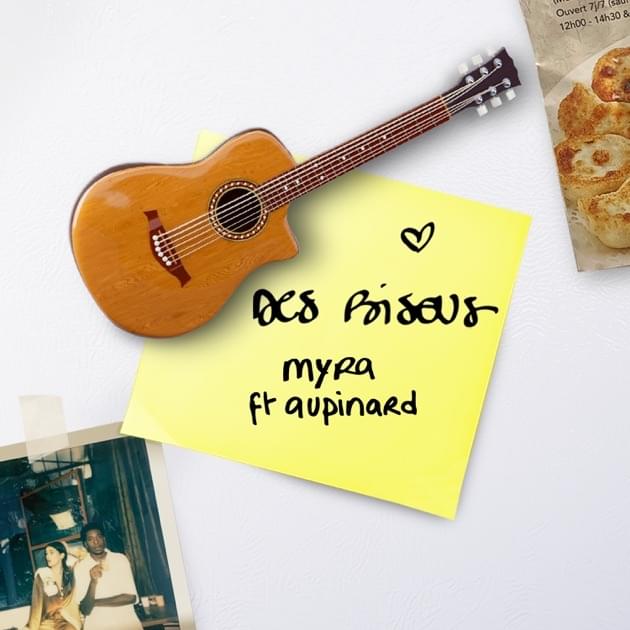 Album cover art for "Des bisous" by Myra (FRA) & aupinard