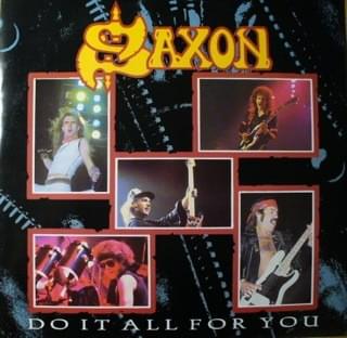 Album cover art for "Do It All for You" by Saxon