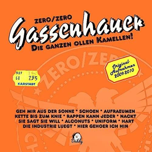 Album cover art for "Aufräumen" by zero/zero