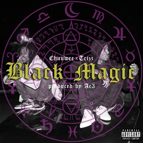 Album cover art for "Black Magic" by Chuuwee
