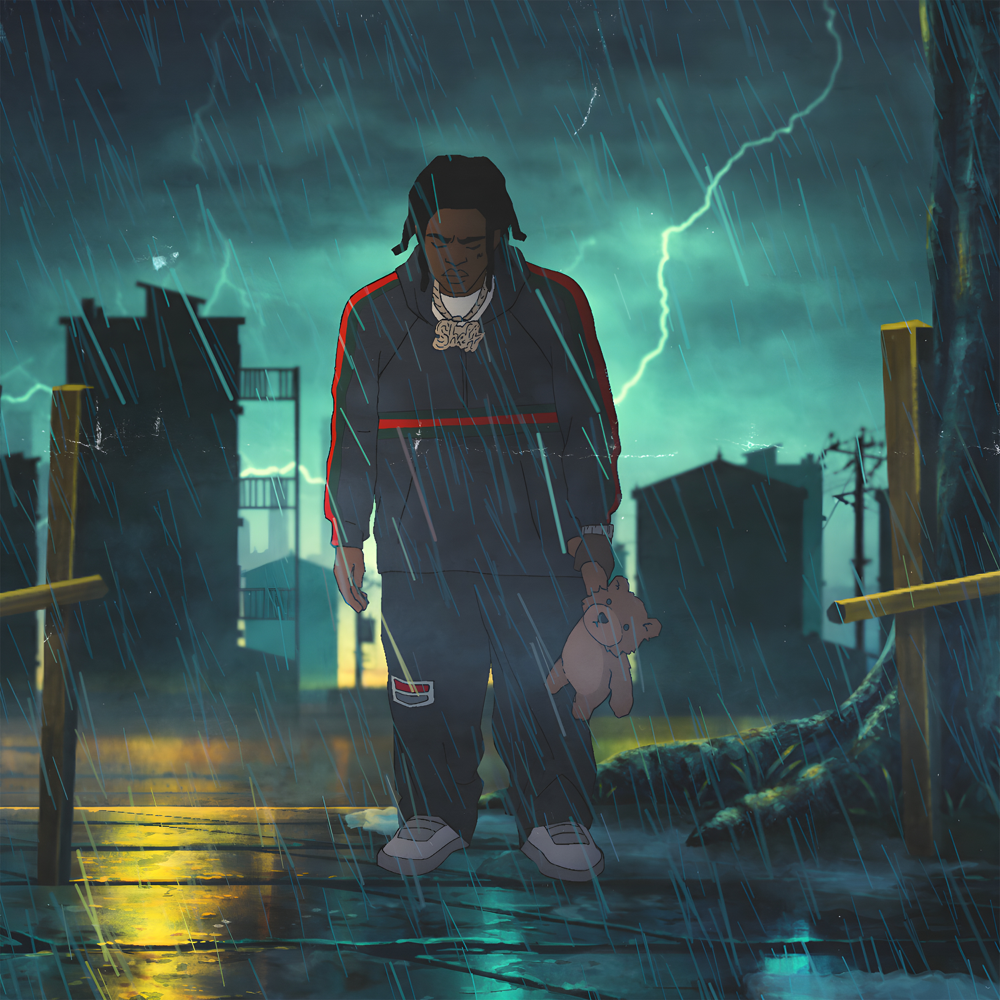 Album cover art for "Break from It" by Sheff G