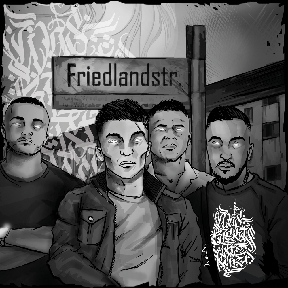 Album cover art for "Friedlandstrasse" by Asche