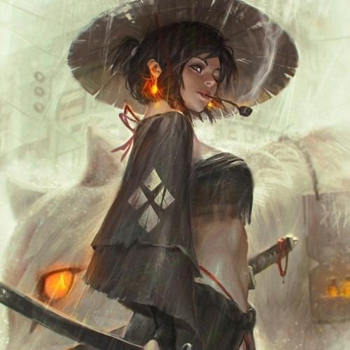 Album cover art for "[Samurai II.]" by Oddwin