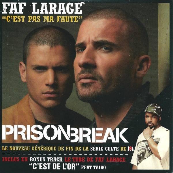 Album cover art for "C’est Pas Ma Faute" by Faf Larage