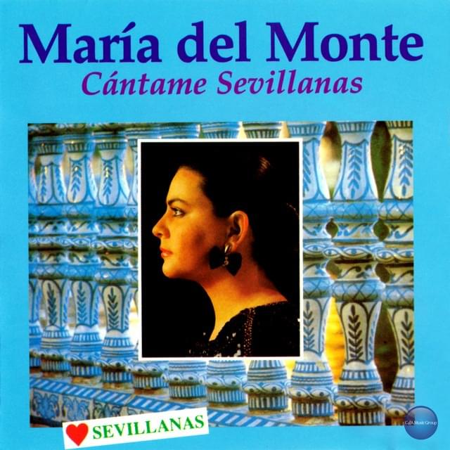 Album cover art for "Cántame" by María del Monte (ESP)