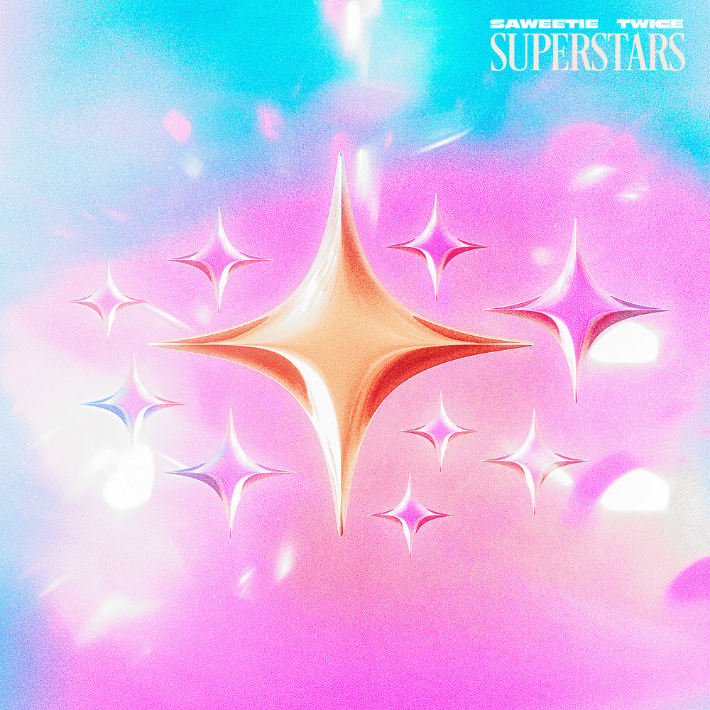 Album cover art for "superstars" by Saweetie