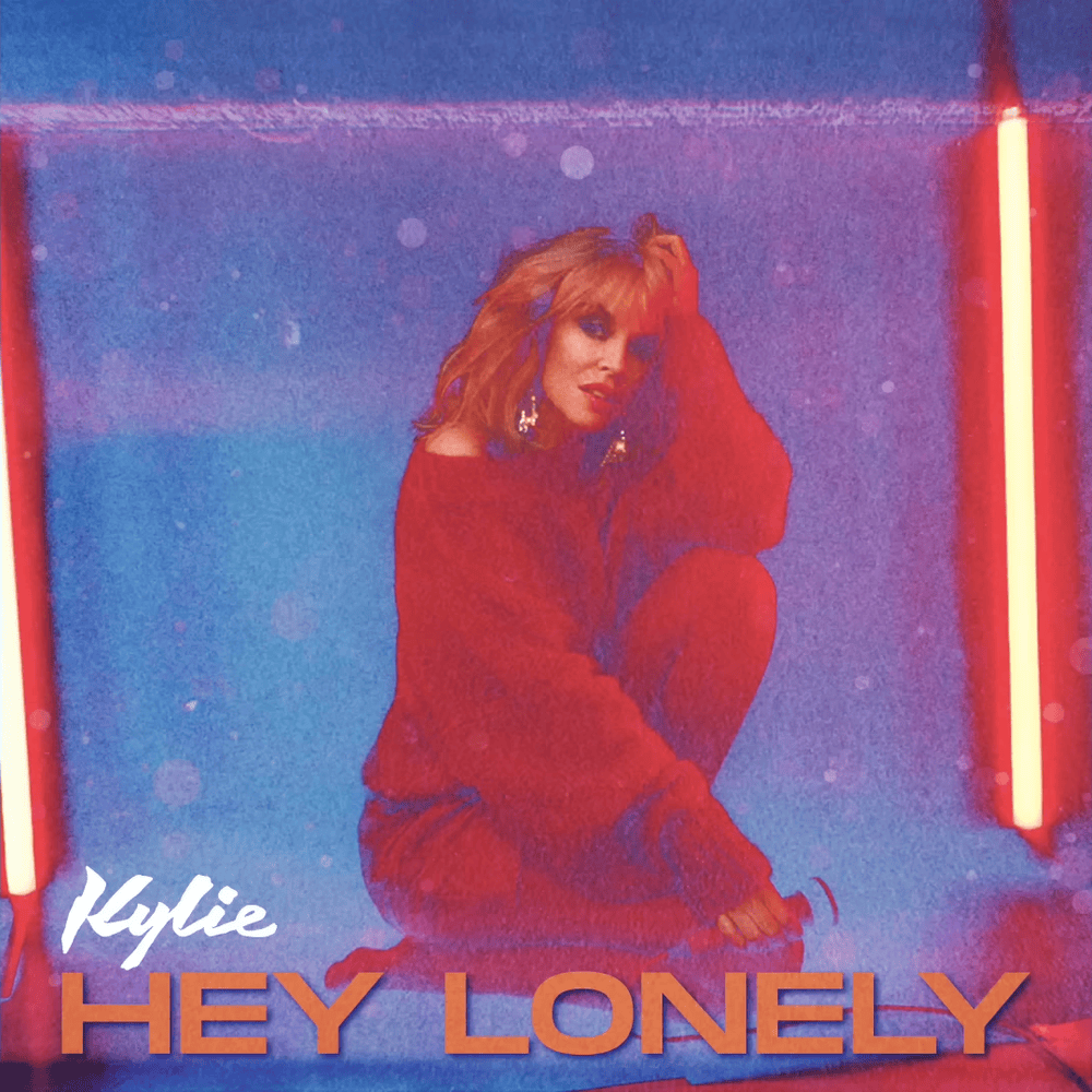 Album cover art for "Hey Lonely" by Kylie Minogue