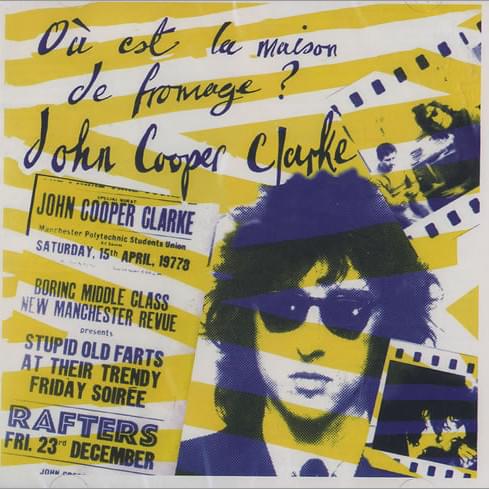 Album cover art for "Innocents" by John Cooper Clarke