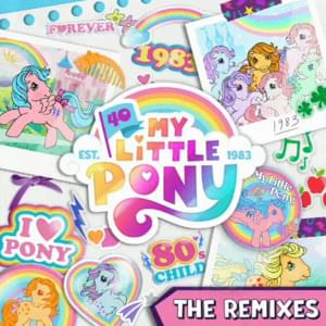 Album cover art for "My Little Pony Theme Song - EDM Remix (Instrumental)" by My Little Pony