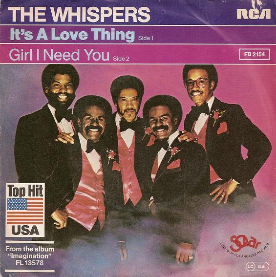 It’s a Love Thing by The Whispers