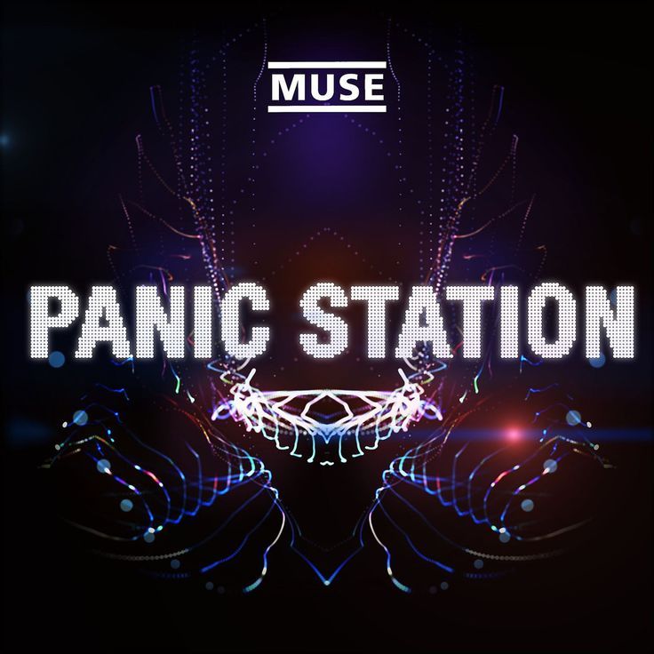 Album cover art for "Panic Station" by Muse