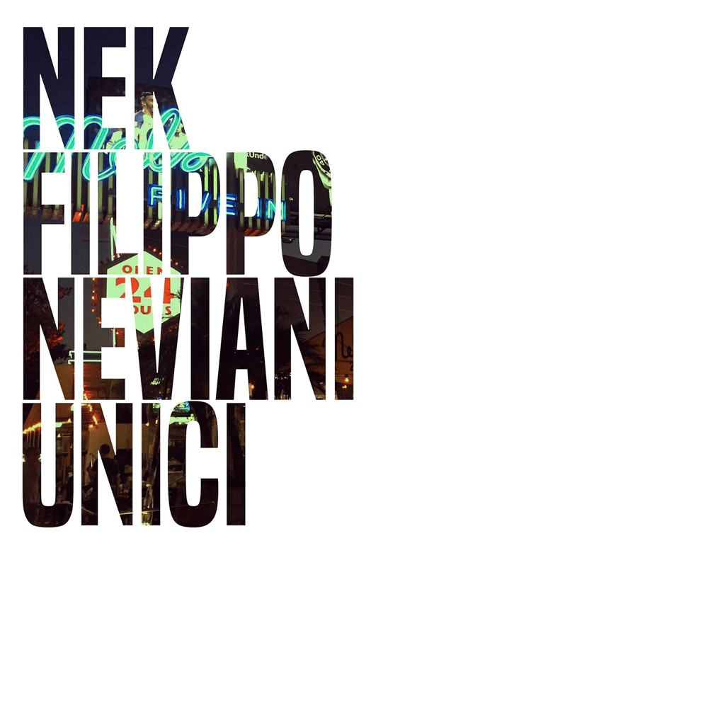 Album cover art for "Unici" by Nek