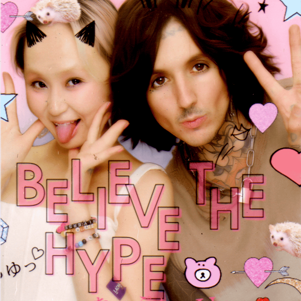 Album cover art for "Believe The Hype" by Alice Longyu Gao