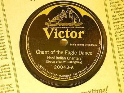 Album cover art for "Chant of the Eagle Dance" by Hopi Indian Chanters