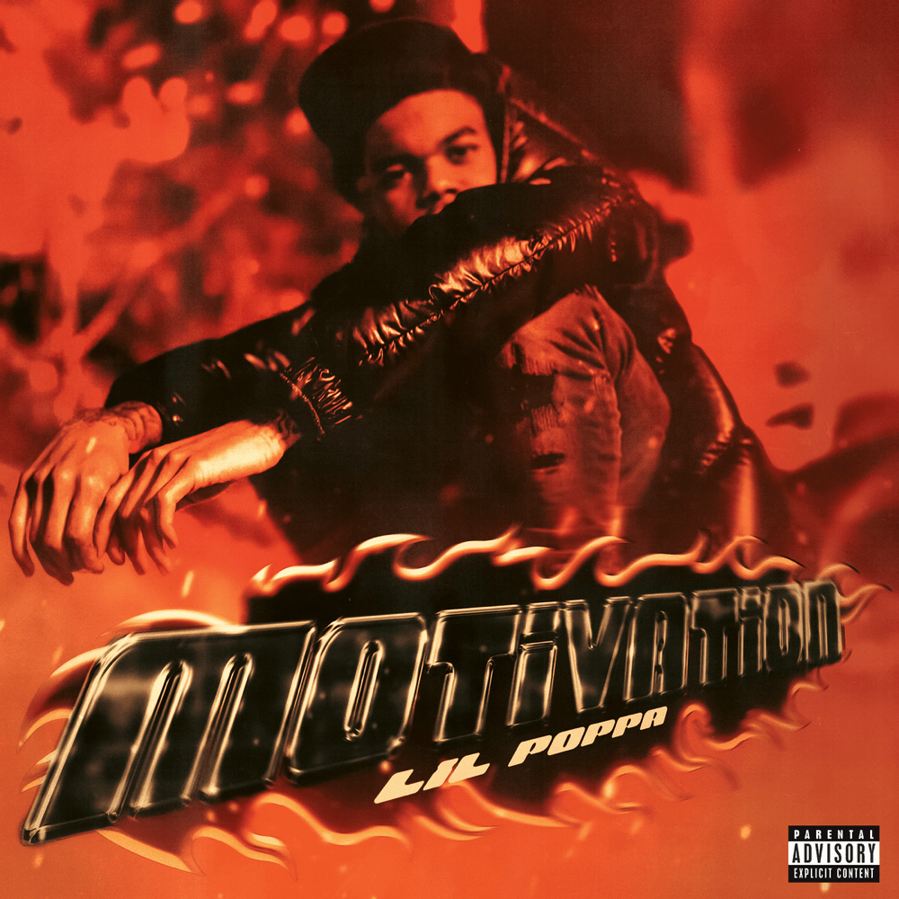 Album cover art for "MOTIVATION" by Lil Poppa