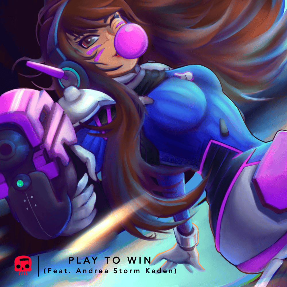 Album cover art for "Play To Win" by JT Music & Andrea Storm Kaden