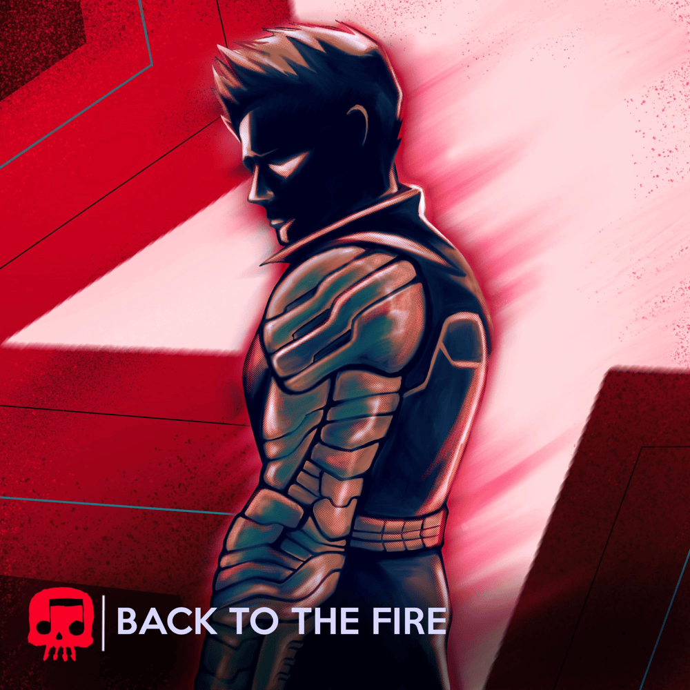Album cover art for "Back to the Fire" by JT Music