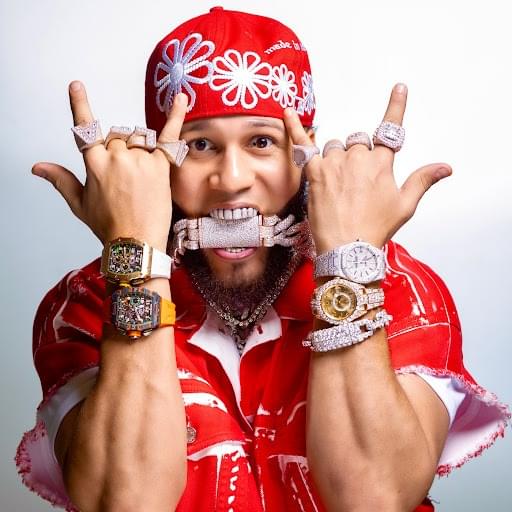 Album cover art for "MARTILLANDO" by El Alfa