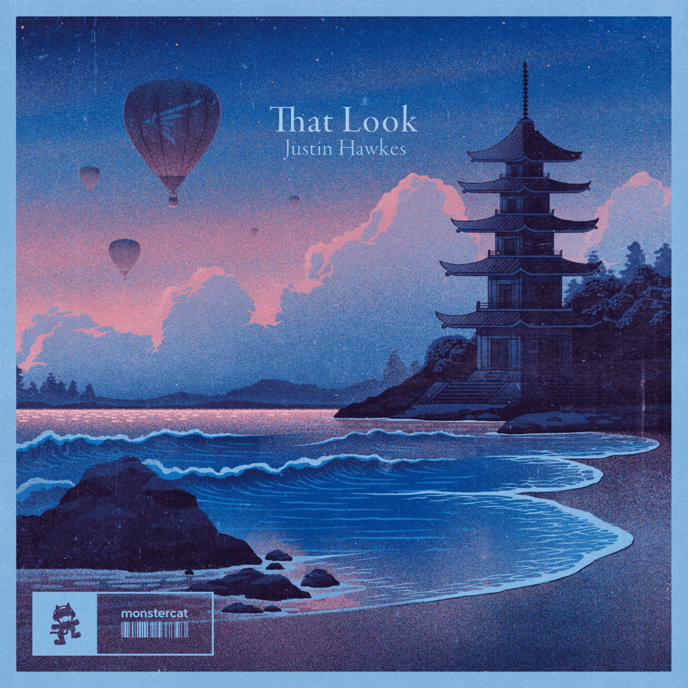Album cover art for "That Look" by Justin Hawkes
