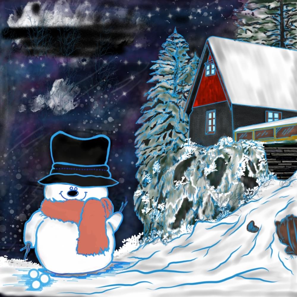Album cover art for "​​cabin fever" by OCTOBERSFULLMOON & 999 Yaro X