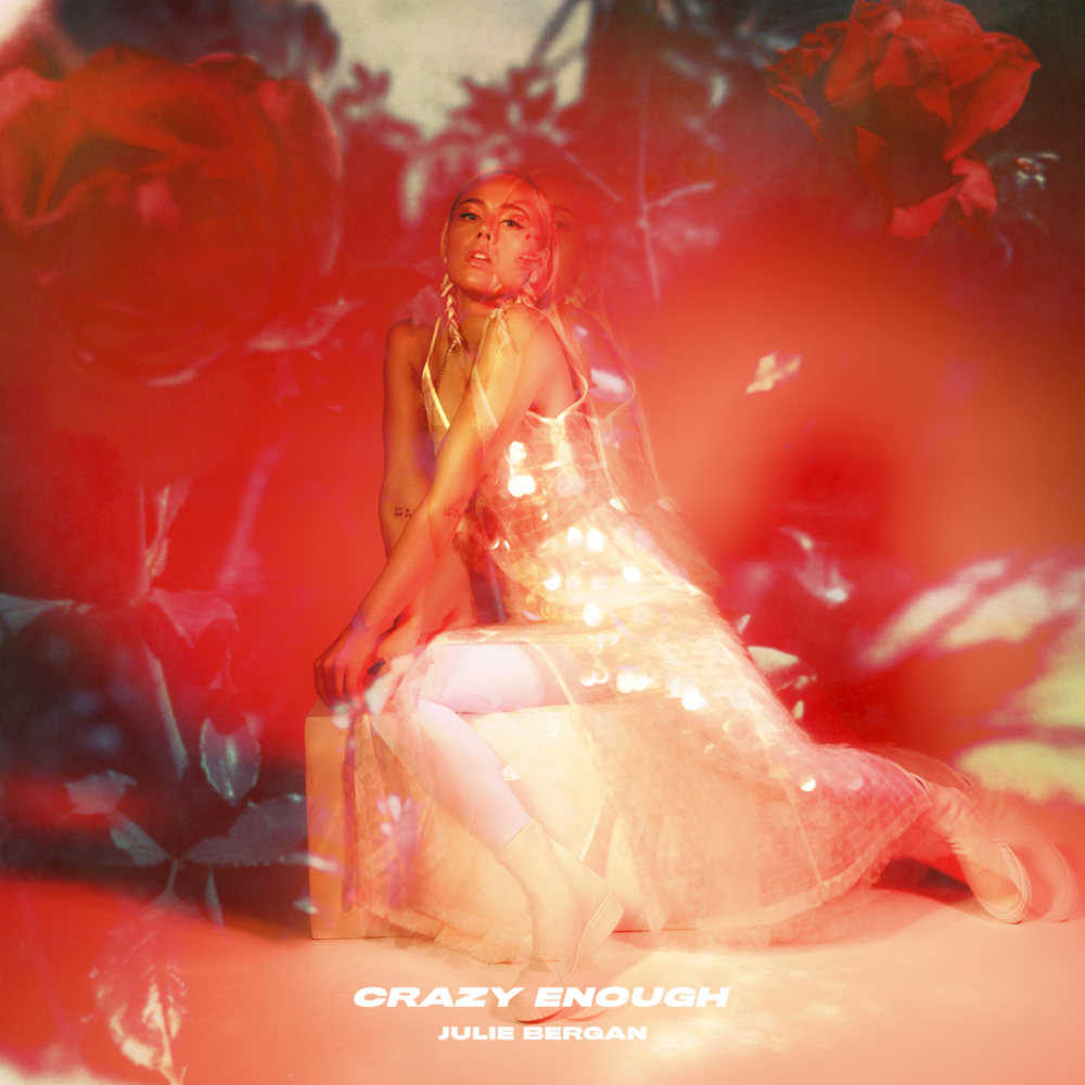 Album cover art for "Crazy Enough" by Julie Bergan