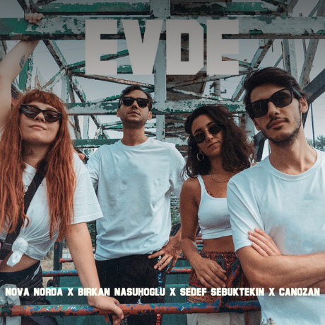 Album cover art for "Bir Yol Buldum" by Nova Norda & Sedef Sebüktekin & Canozan & Birkan Nasuhoğlu