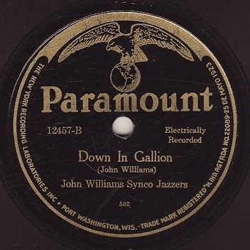 Down In Gallion by John Williams Synco Jazzers