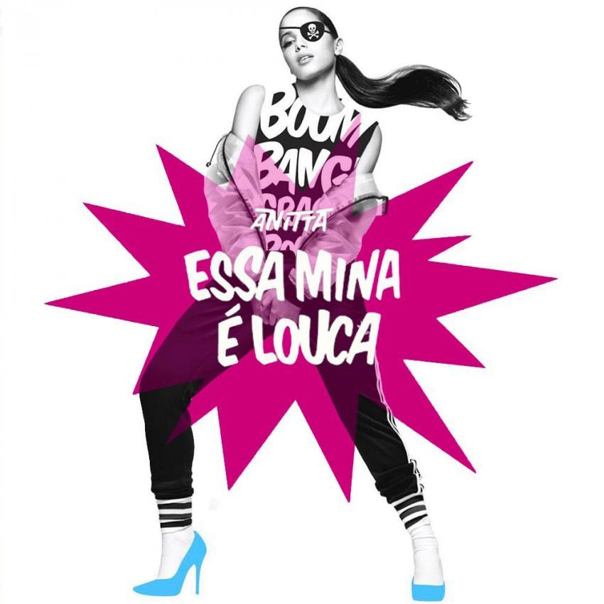 Album cover art for "Essa Mina é Louca" by Anitta & Jhama