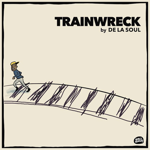 Album cover art for "Trainwreck" by De La Soul