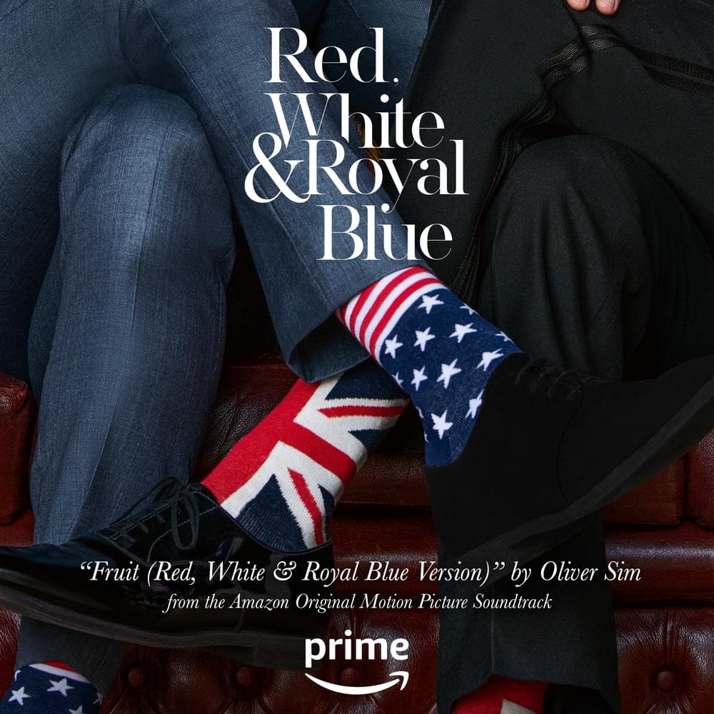Album cover art for "Fruit (Red, White & Royal Blue Version)" by Oliver Sim