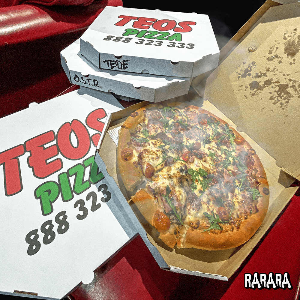 Album cover art for "Rarara" by Tede & O.S.T.R.
