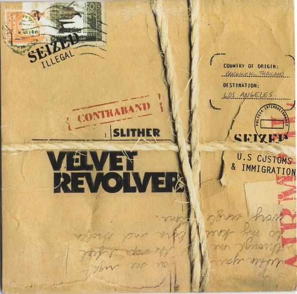 Album cover art for "Slither" by Velvet Revolver